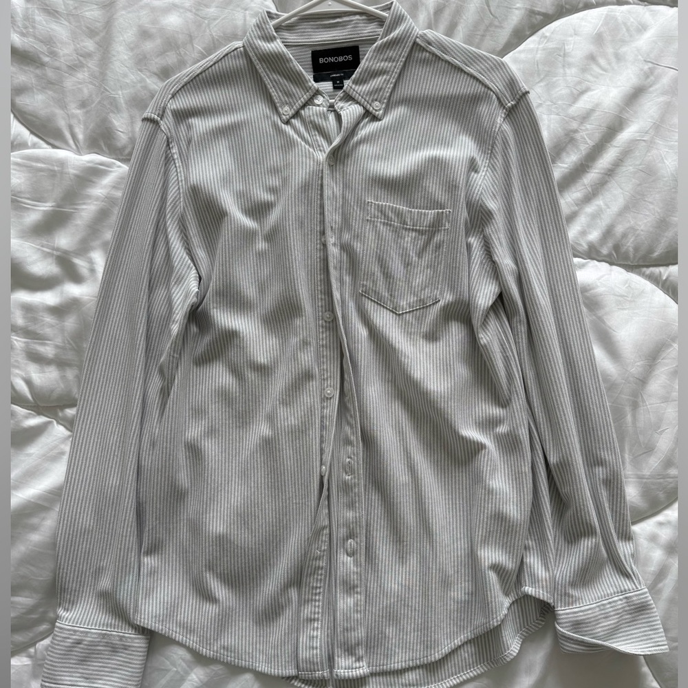 NEW! Bonobos Stretch Oxford Shirt Medium Standard Fit